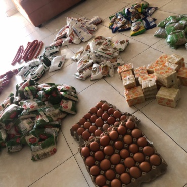 Food donations in Barranquilla